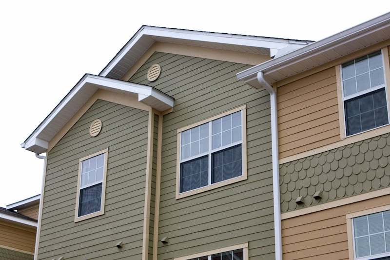 Soffit cleaning